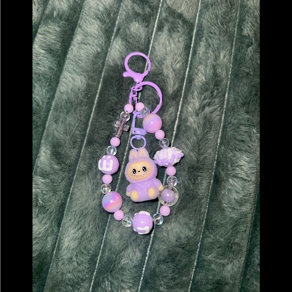 Accessories - Key Chain/bag charm fashion Purple